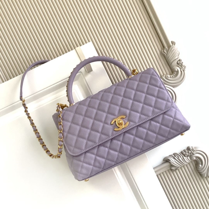 Ch**el top handle bags